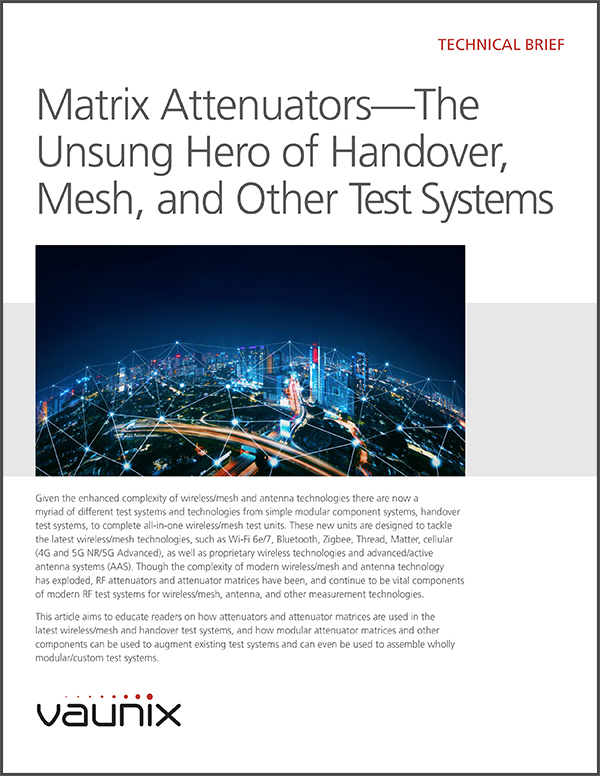 Matrix Attenuators - The Unsung Hero