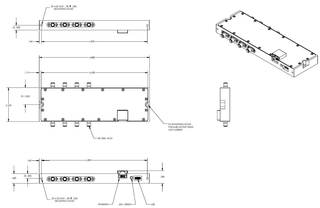 LDA-608V-4 Mechanical